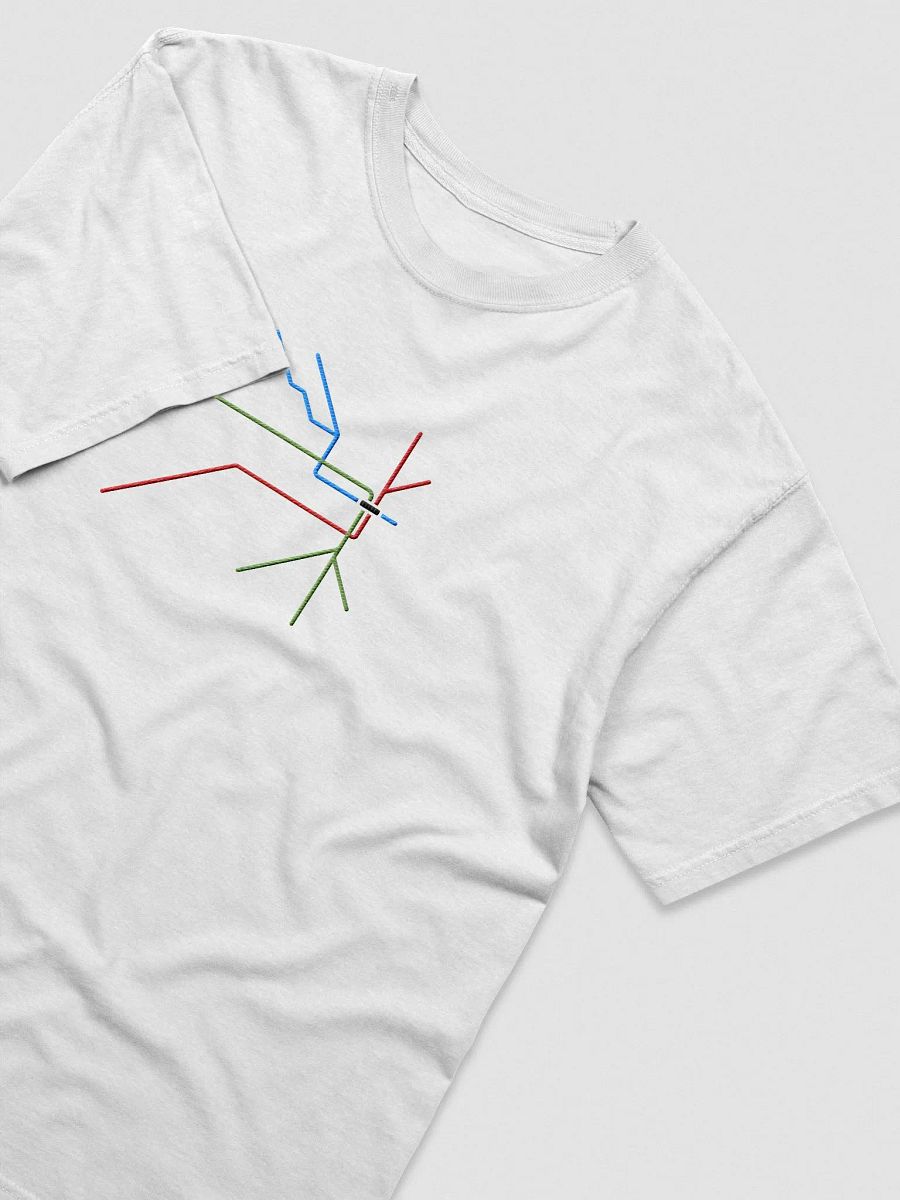 Embroidered Stockholm Metro Lines Shirt product image (1)
