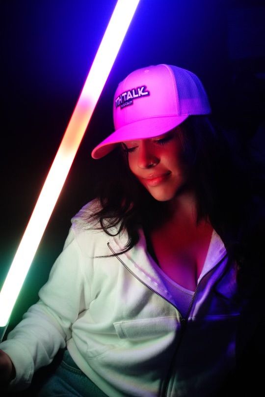 Sith Talk Trucker Hat PINK product image (6)