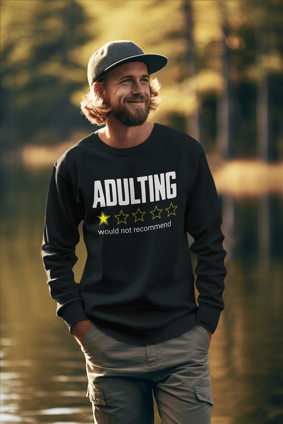 Adulting: Would Not Recommend Sweatshirt (Unisex) product image (26)