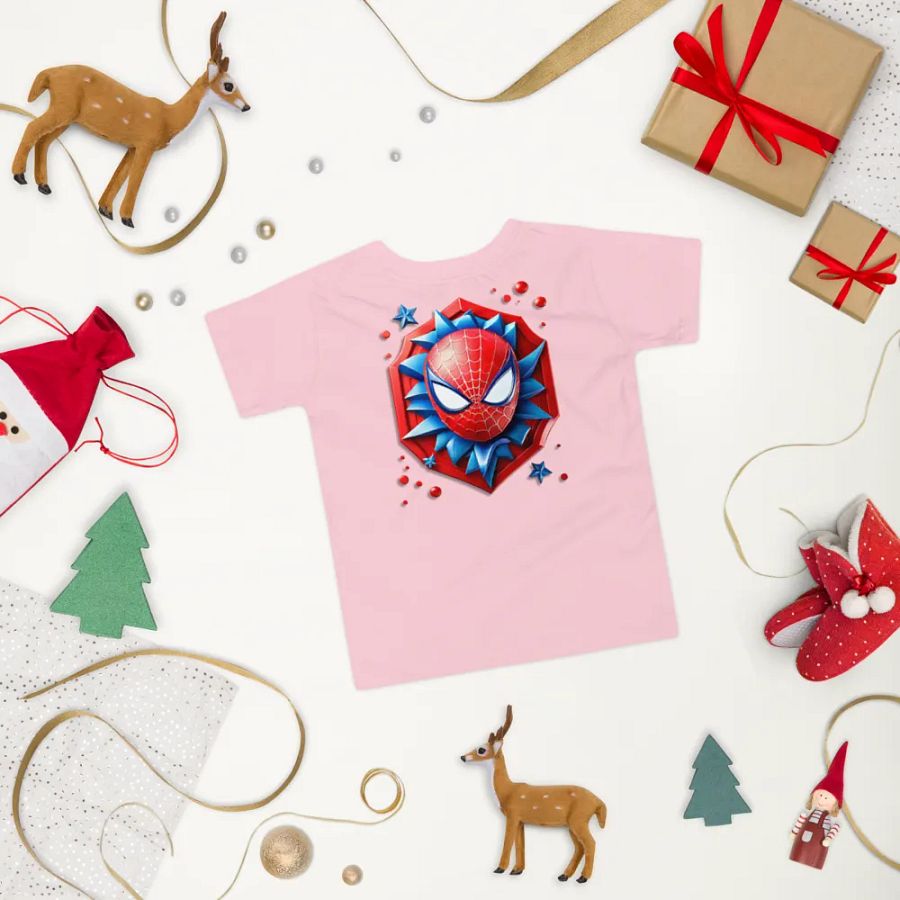 SMILING SPIDERMAN Toddler T-Shirt product image (3)