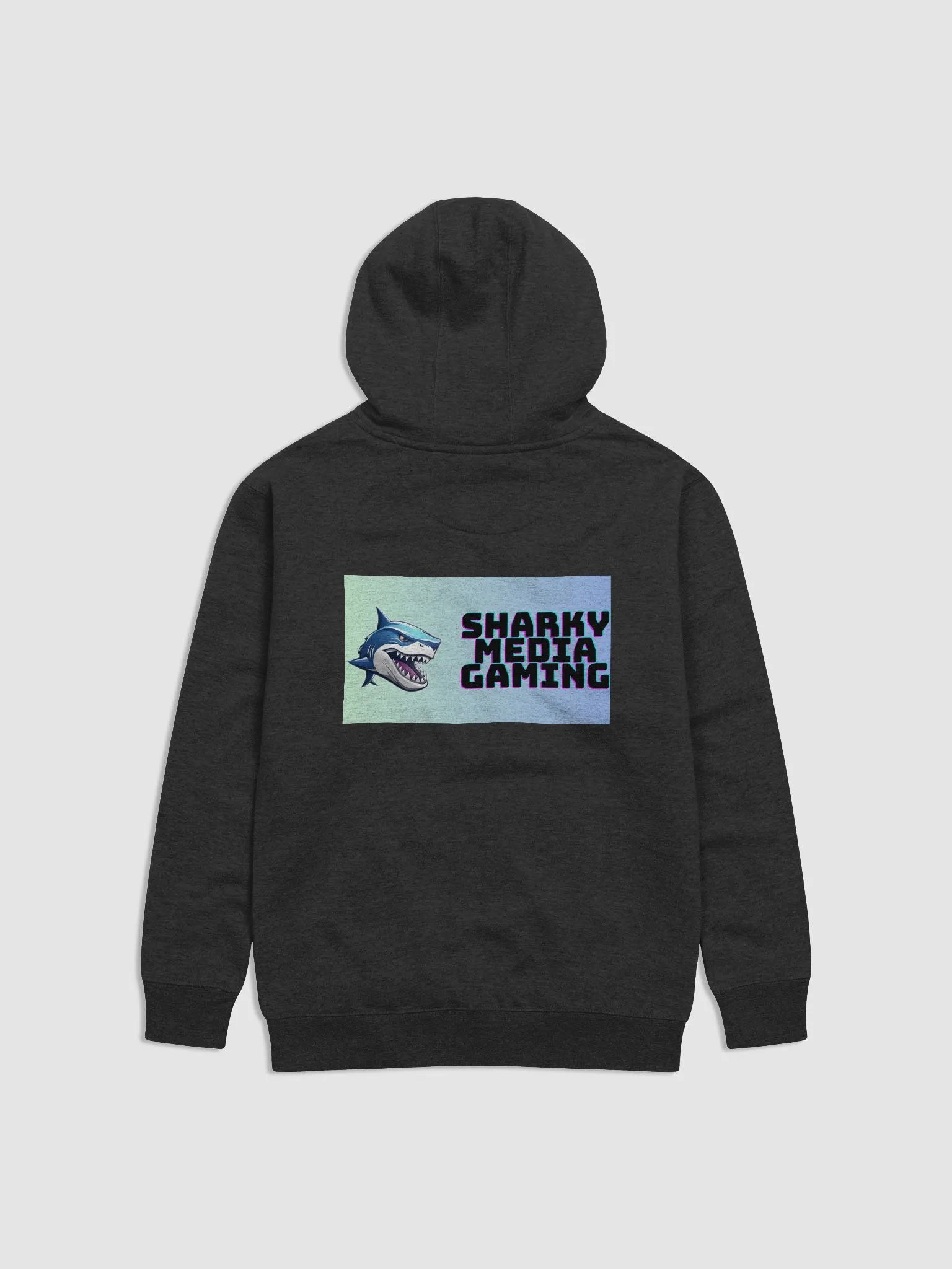 Sharky Media Gaming Hoodie (Green/Blue) product image (13)