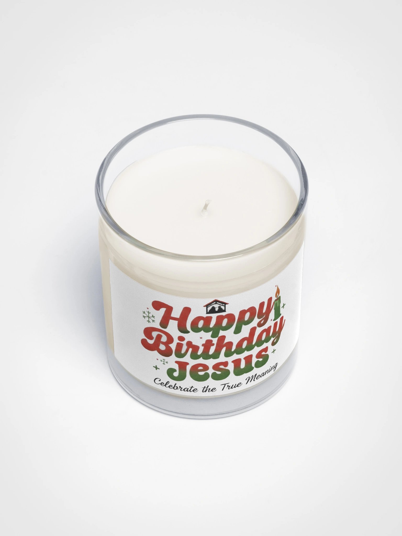 Happy Birthday Jesus! Scented Christmas Candle product image (3)