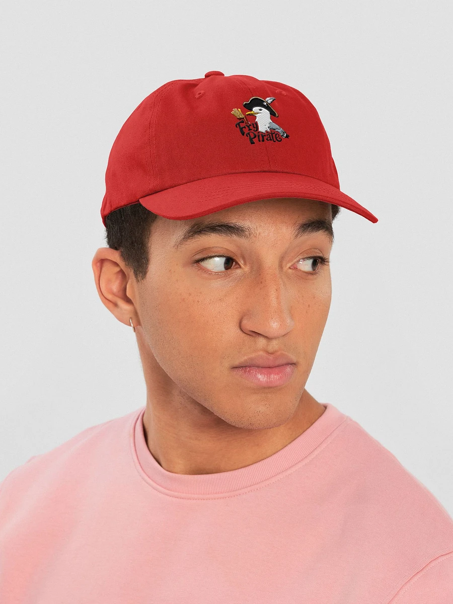 Fry Pirate Seagull Embroidered low profile cap product image (30)