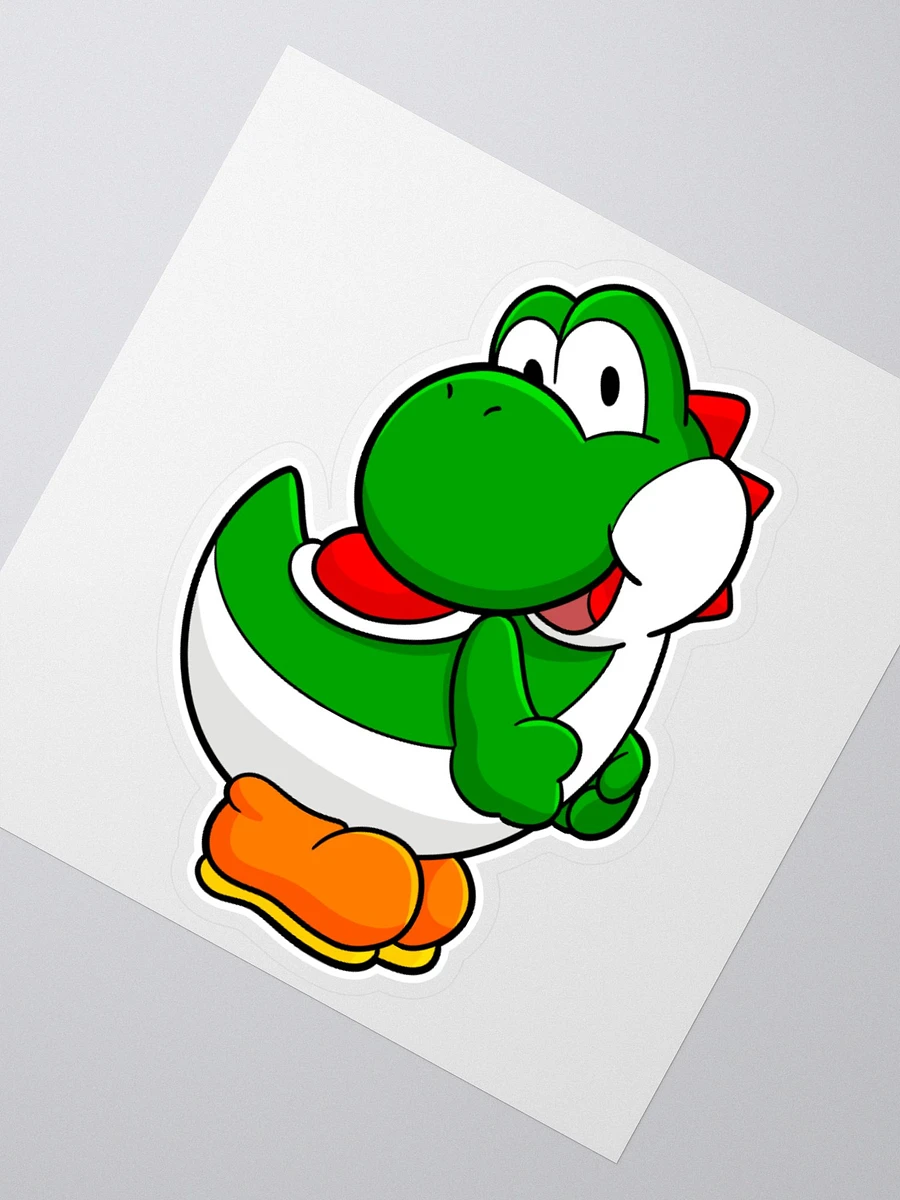 Happy Yoshi Large Sticker product image (2)
