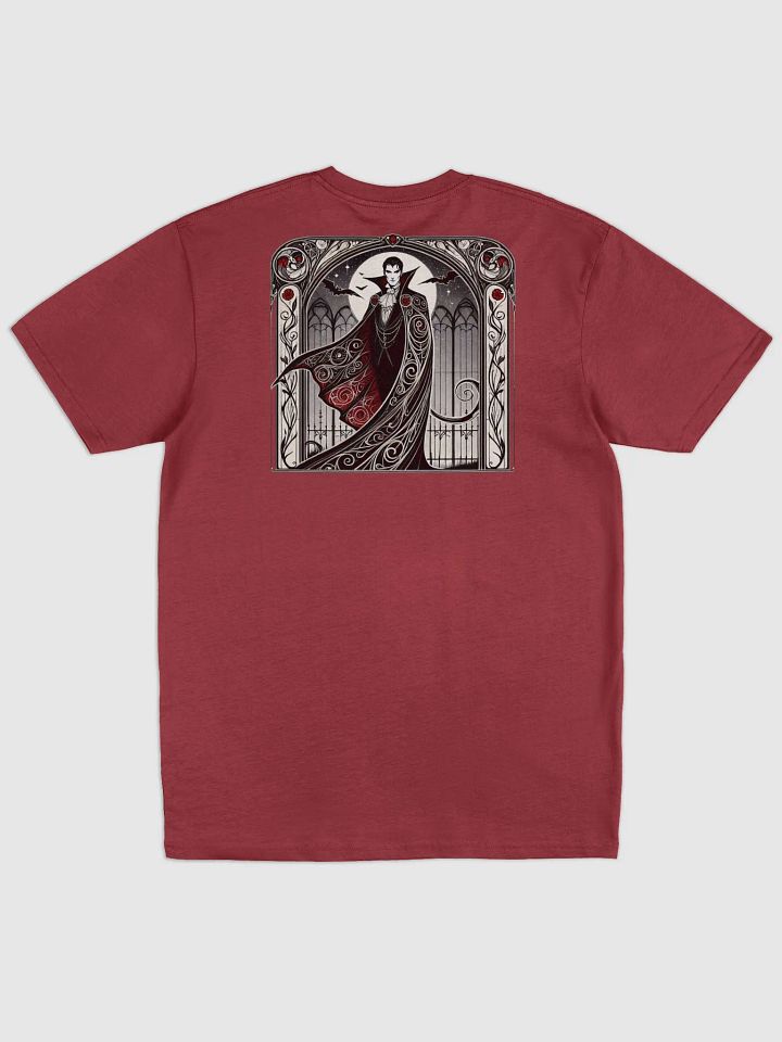 🧛‍♂️ Art Nouveau Vampire T-shirt – Count Dracula Halloween Essential🧛‍♂️ Art Nouveau Vampire T-shirt – Count Dracula Halloween Essential product image (2)
