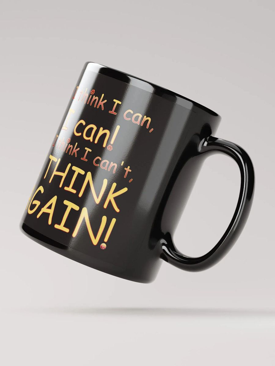 Think Again! - Black Mug product image (4)