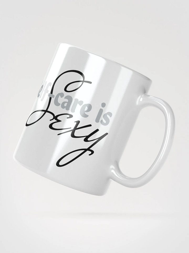 Self care is sexy - Tall black mug product image (3)