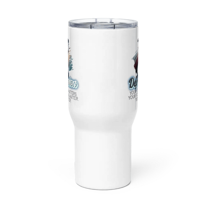 Depression #1 Travel Mug with a Handle product image (3)