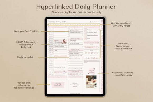 ✅ About Student Digital Academic Planner – iPad Graphic✅ product image (5)