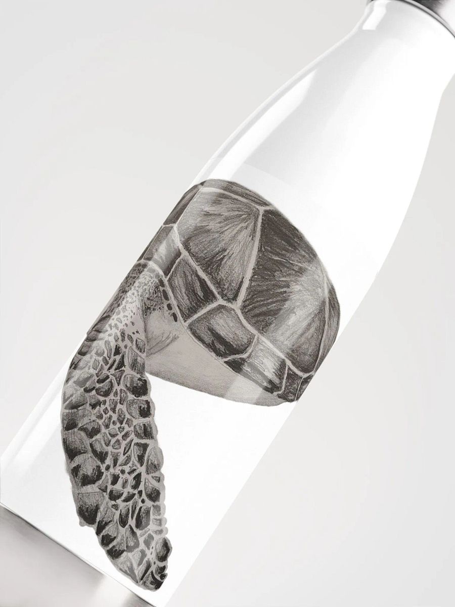 Turtle Drawing Water Bottle product image (5)