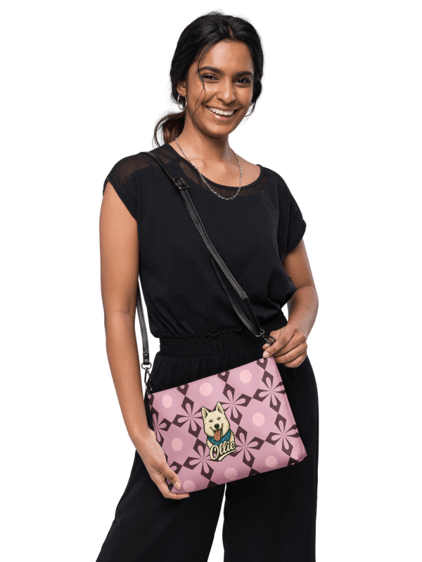 YOUR BEST FRIEND / CROSSBODY BAG WITH ALL-OVER PRINT & PERSONALIZED PET DESIGN product image (2)