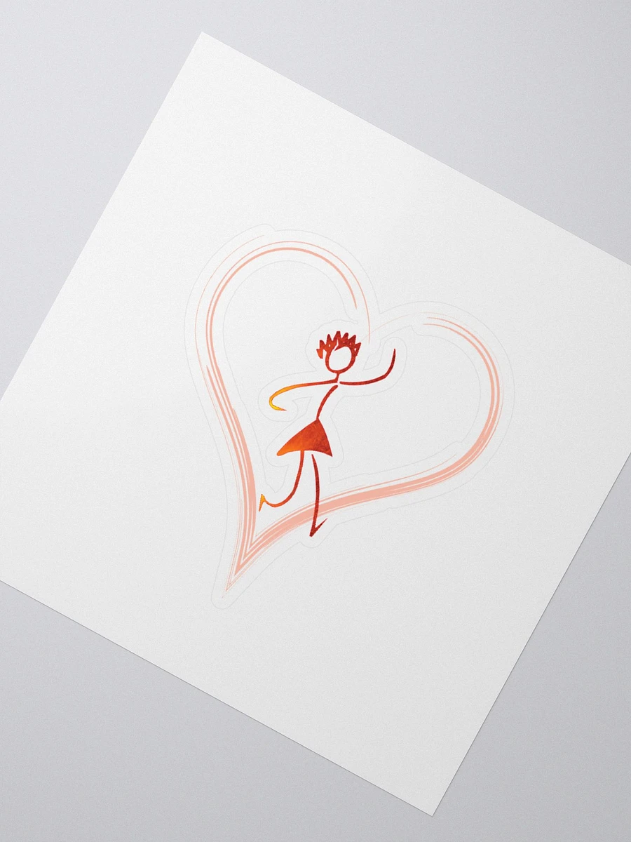 Heartfelt Dancer Kiss Cut Stickers product image (6)