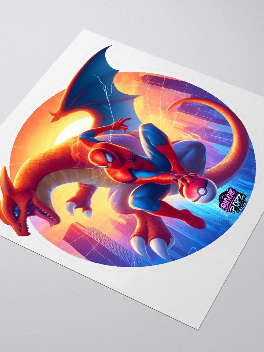 Spider-man x Chairzard x Biggiepopz sticker product image (3)
