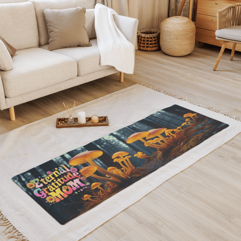 Eternal Gratitude Mom Yoga Mat product image (1)