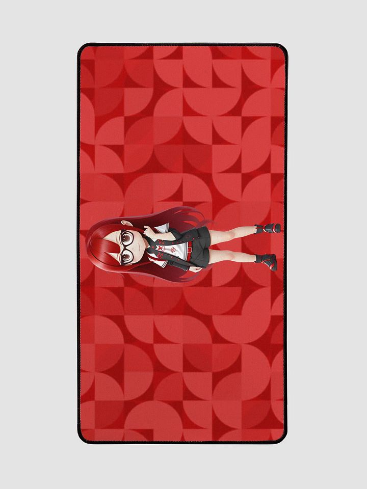 (Red CHIBI) K Desk Mat 15.5" x 31.5" product image (2)