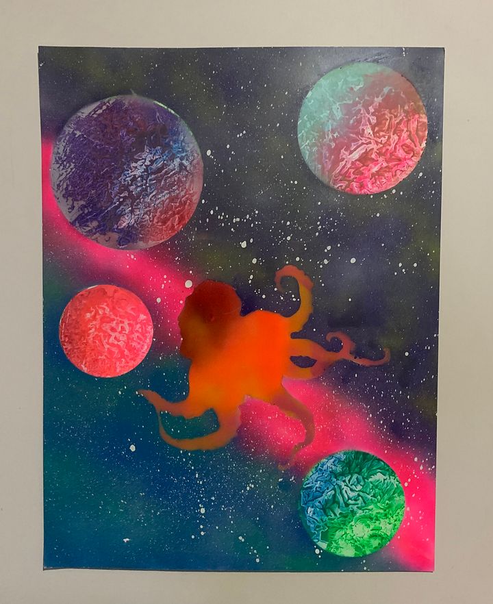 Aquatic Spray paint art product image (1)