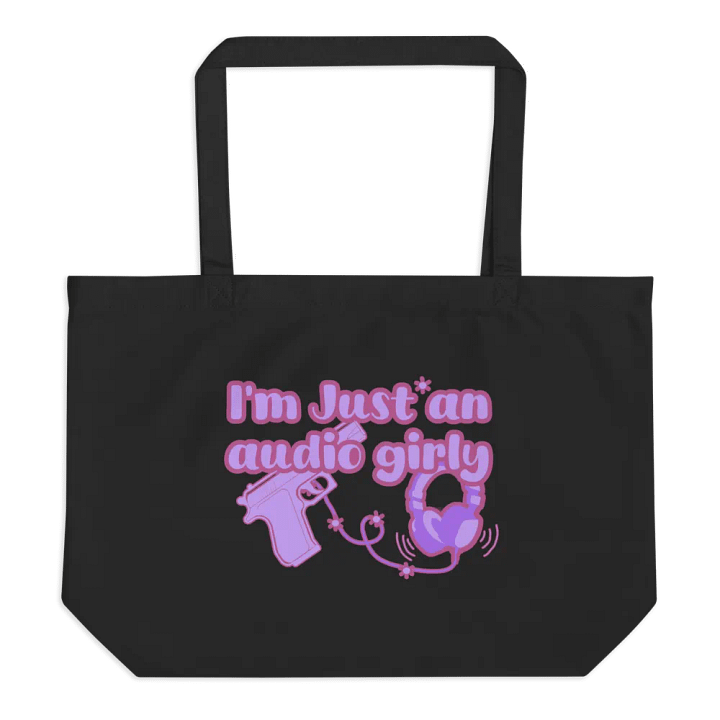 I'm Just an Audio Girly Tote bag product image (1)