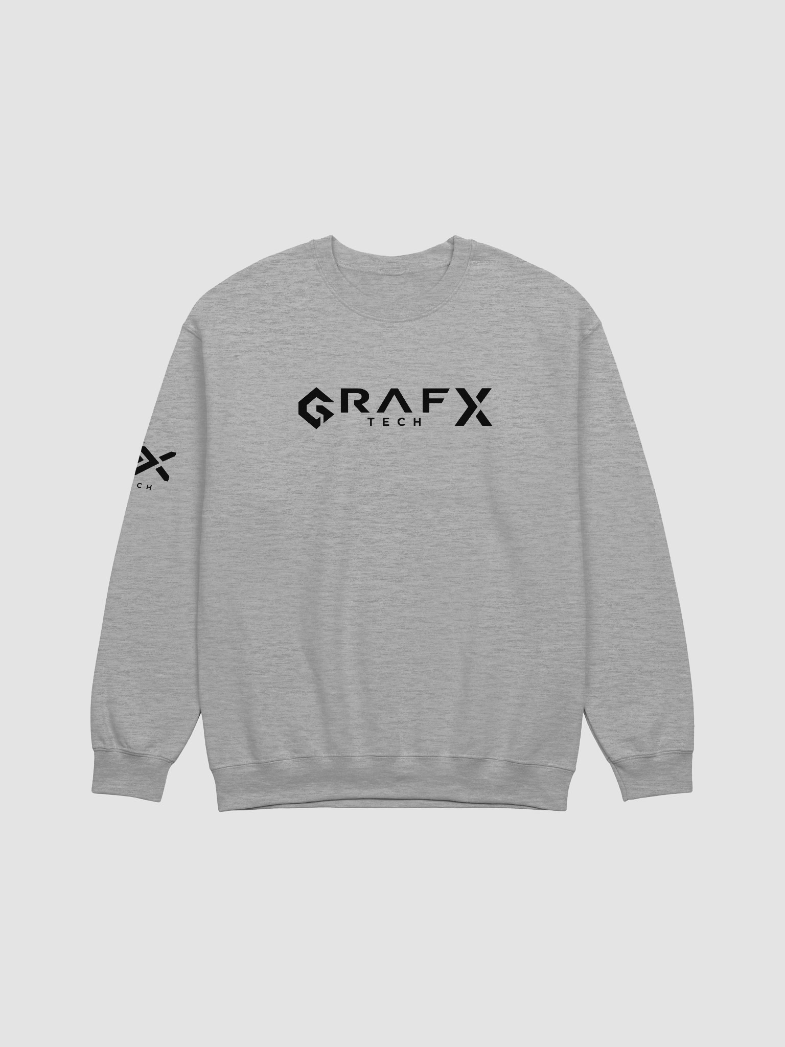 Graf-X Tech - Black Logo - Crewneck product image (9)