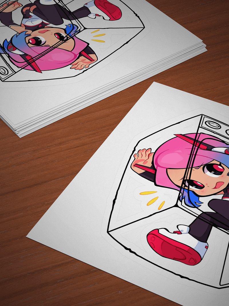 Xeraphine TV Sticker (Normal)