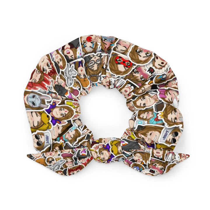 Emote Cluster Scrunchie product image (1)