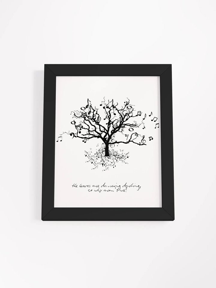 Music Is Nature - Black & White product image (14)