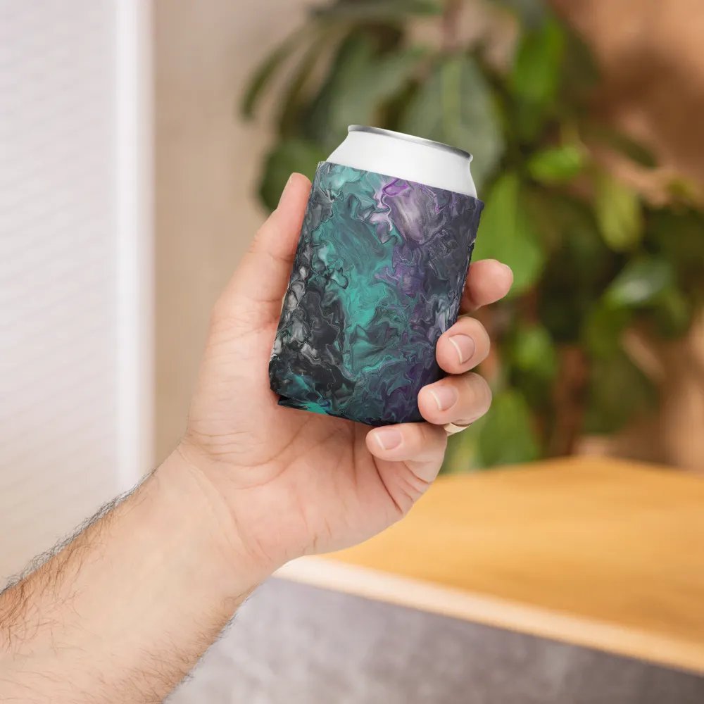 Acrylic Pour Printed Can Cooler - Original FCCA Design product image (5)