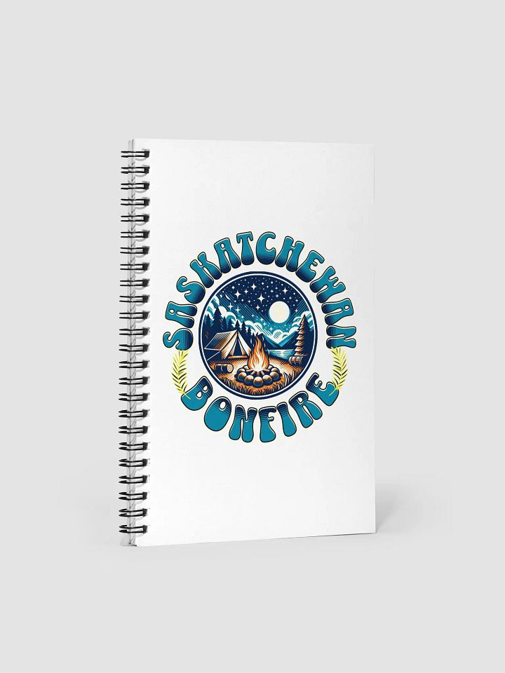 Saskatchewan Bonfire Spiral Notebook product image (2)