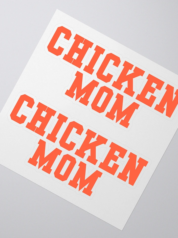 CHICKEN MOM Stickers - 2 pack product image (2)