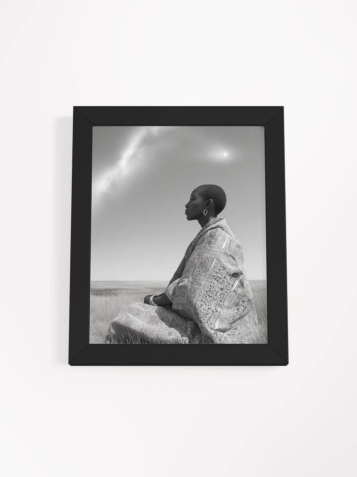 Celestial Weave | Framed High-Quality Matte Poster product image (1)