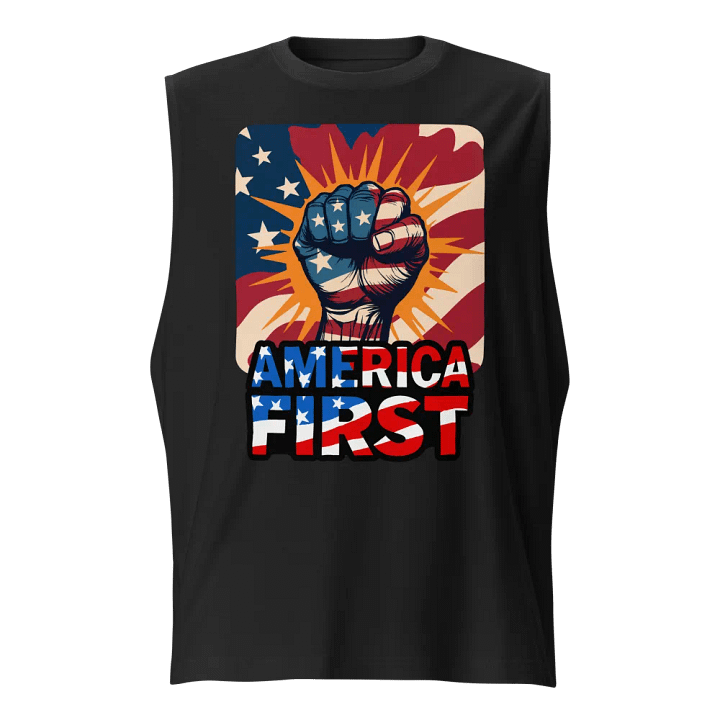 Tank Top: America First product image (1)
