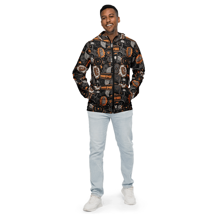 Urban Vibes All-Over Print Windbreaker product image (1)