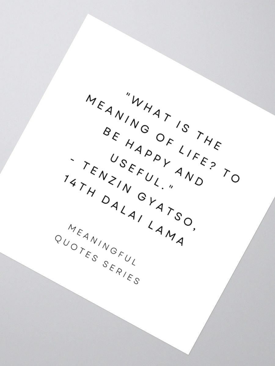 Meaningful Quotes Kiss Cut Stickers product image (4)