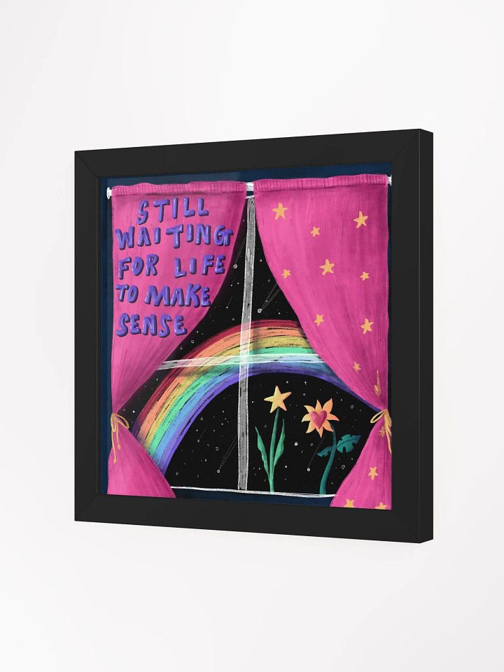 Still Waiting Framed Art Print product image (2)