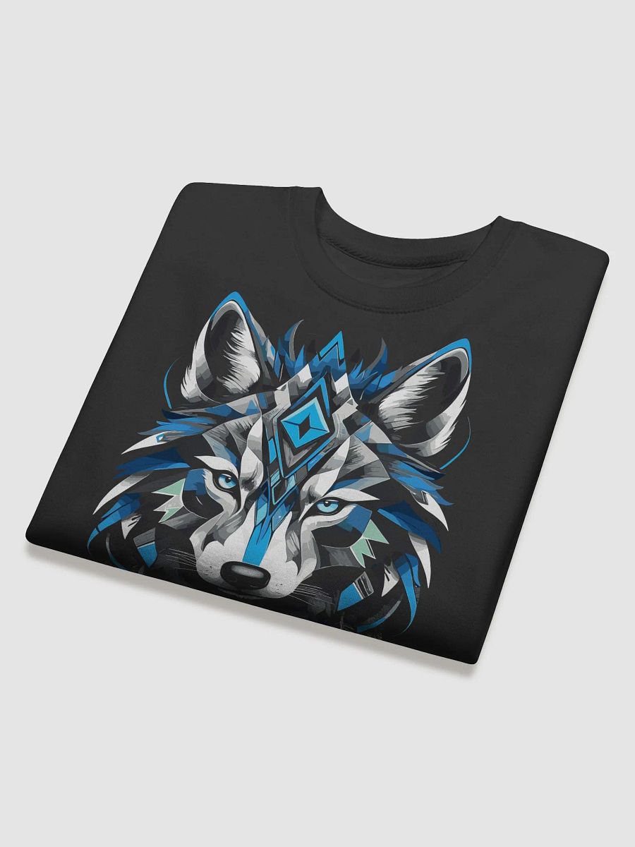 Tribal Wolf Symmetry - Premium Sweatshirt product image (4)