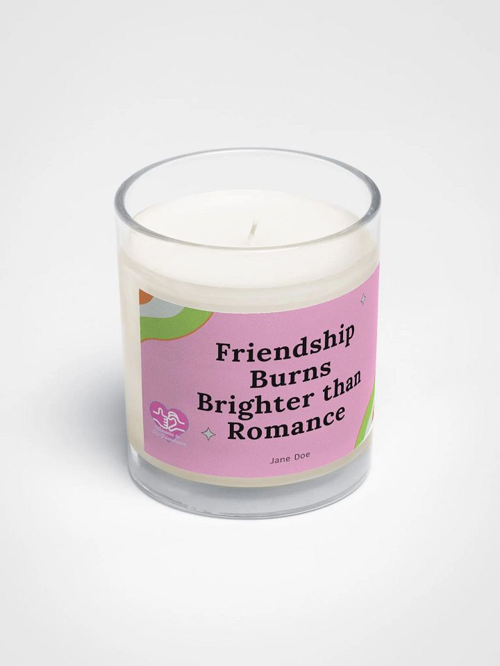 🔥 The Friendzone Candle: Smells Better Than Rejection 🔥 product image (2)
