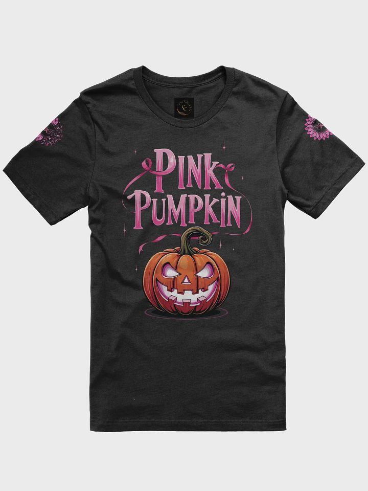 Pink Pumpkin Halloween Bella+Canvas Tee product image (1)