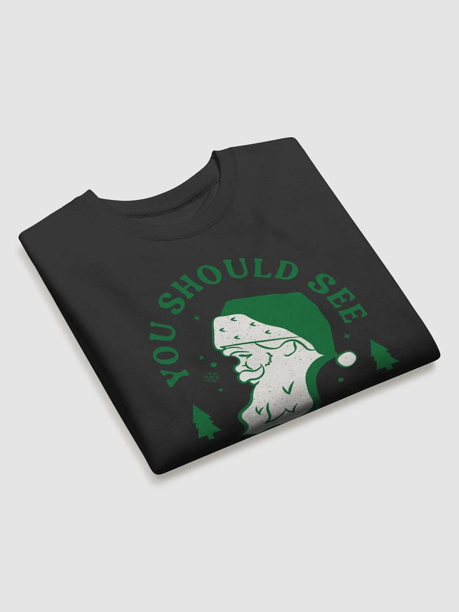 Vintage Santa You Should See The Size of My Sack Sweatshirt product image (18)