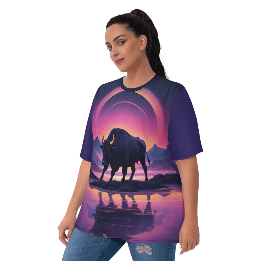 Bull All Over Print T-shirt product image (10)