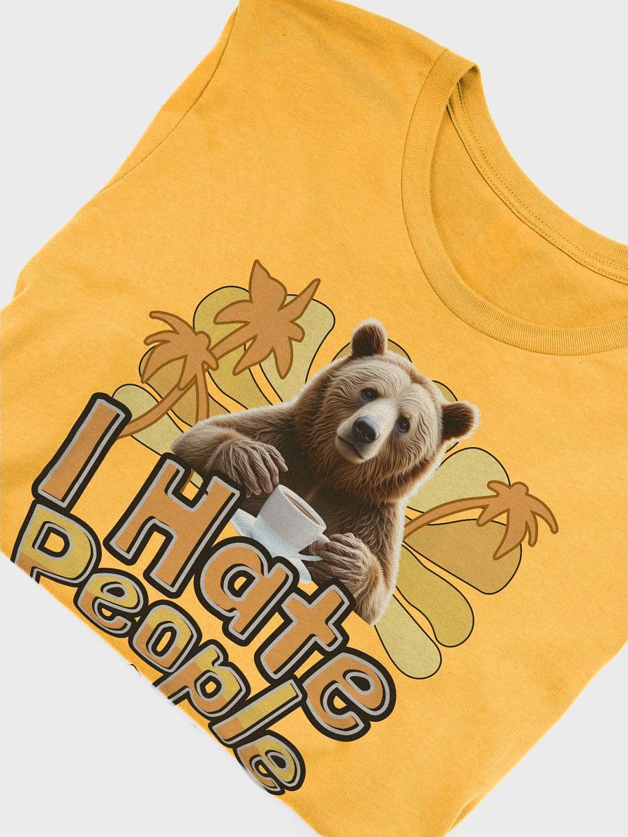 I Hate People Bearly Social T-Shirt product image (15)