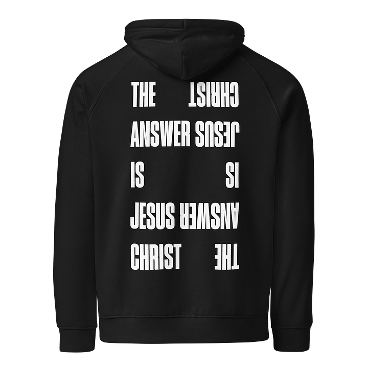 Lord On HIGH | THE ANSWER | UNISEX Hoodie | Black product image (2)