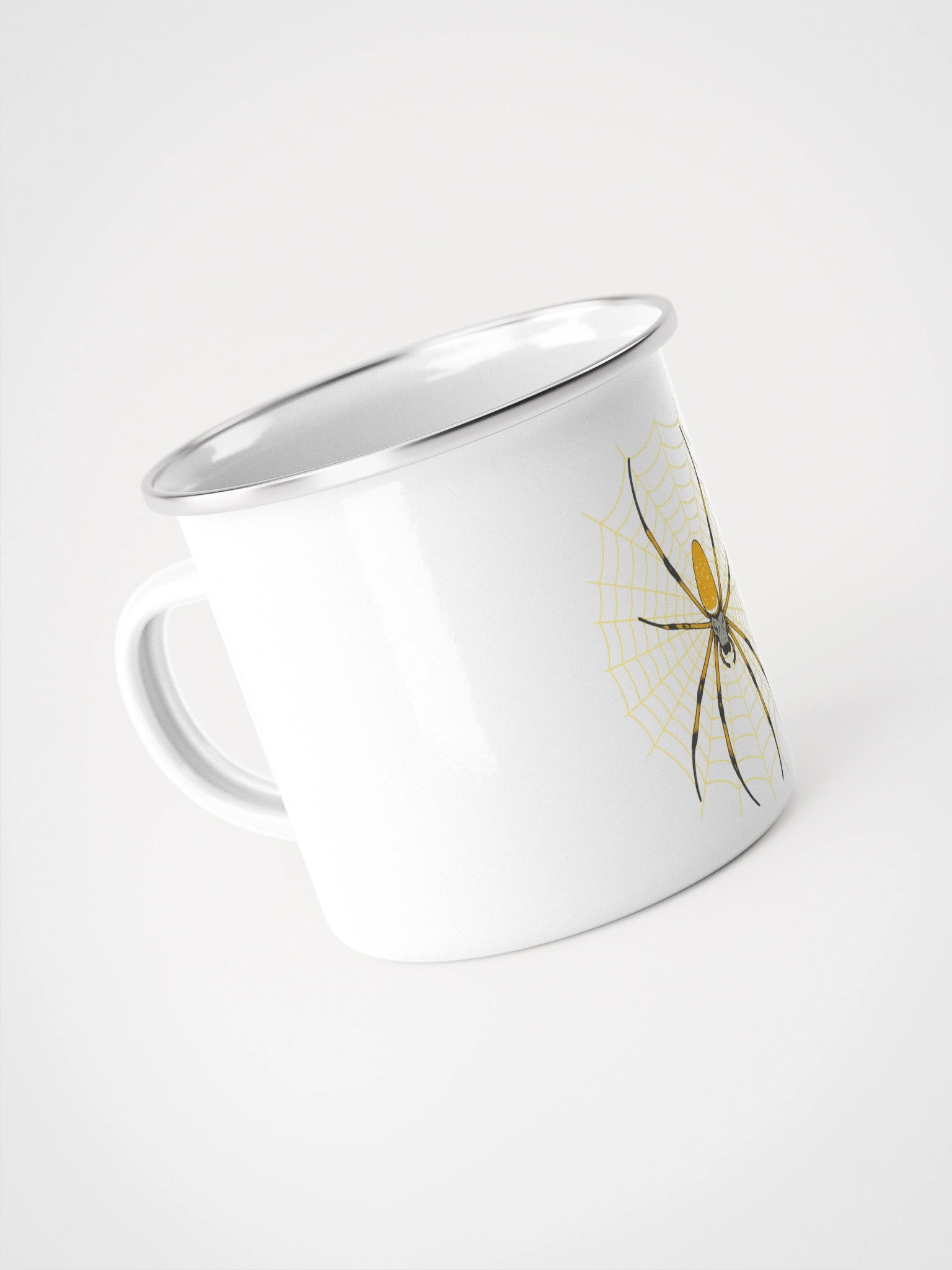 Orb Weaver Enamel Mug product image (4)