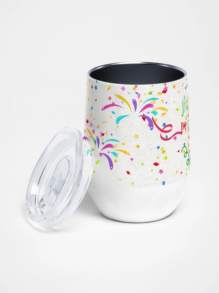 Jingle & Mingle Wine Tumbler gift for fun friends colleagues product image (2)