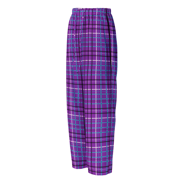 Purple Plaid Pajama Pants product image (1)