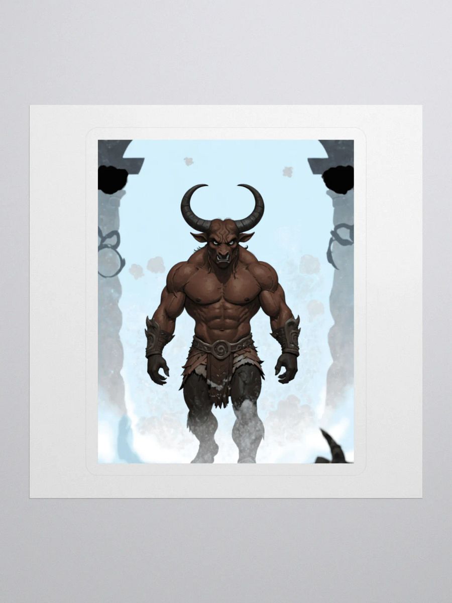 Minotaur Sticker product image (1)