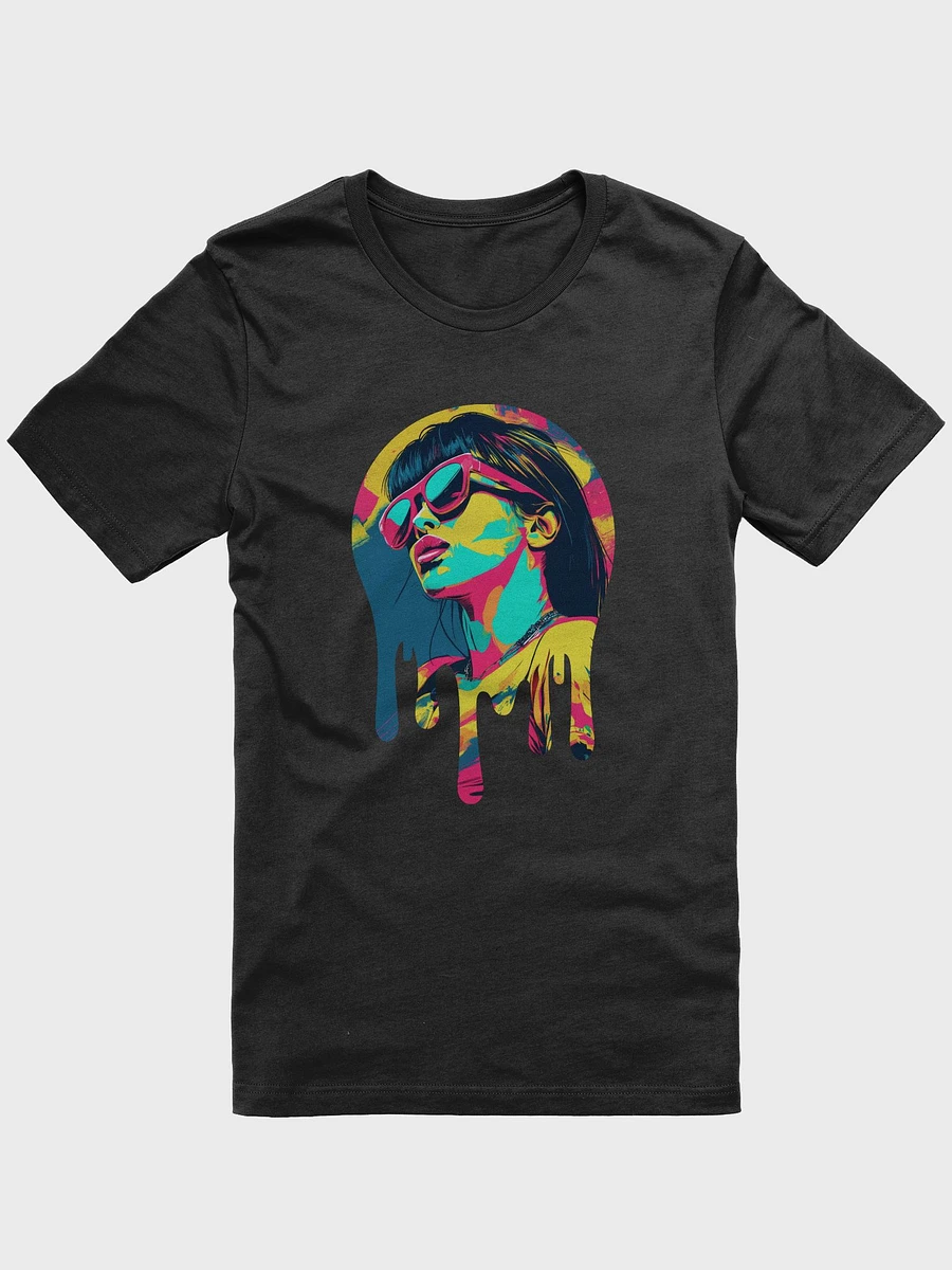 Pop Art Girl Drip T-Shirt #550 product image (1)