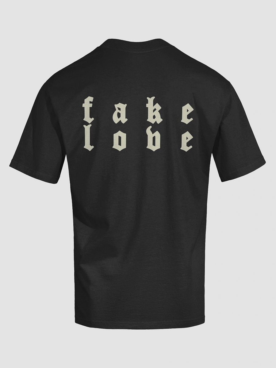 Fake Love Faded Oversized Tee product image (6)