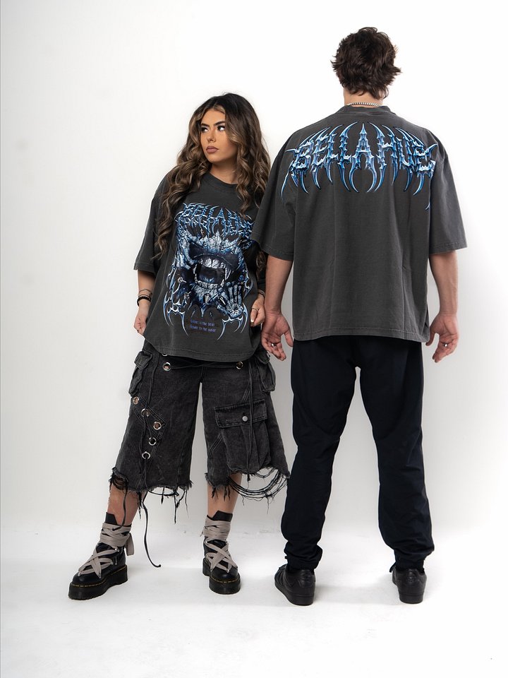 Silence Oversized Graphic Tee product image (2)