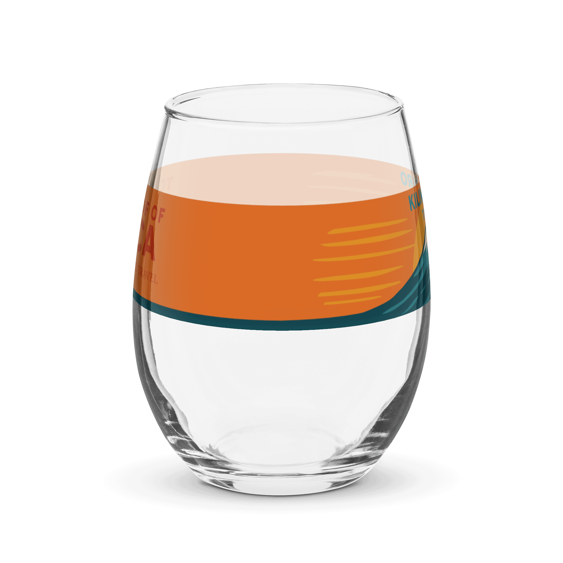 Kilimanjaro - Stemless Wine Glass product image (4)