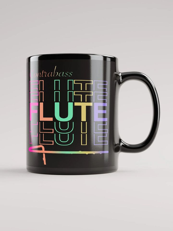 Symmetrical Flute Graphic Mug - Contra Flute product image (1)