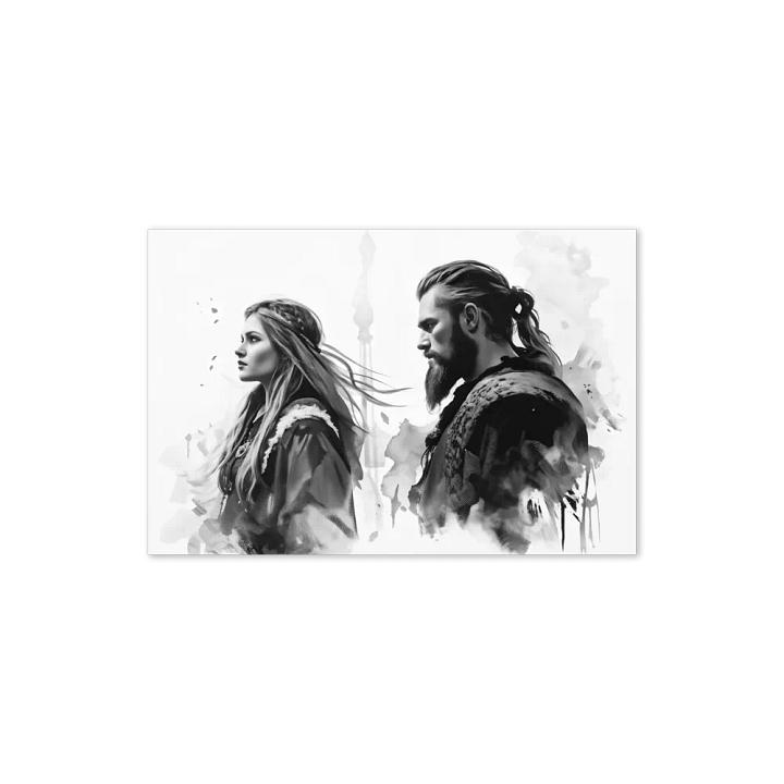 Greeting Card - Viking Couple product image (1)